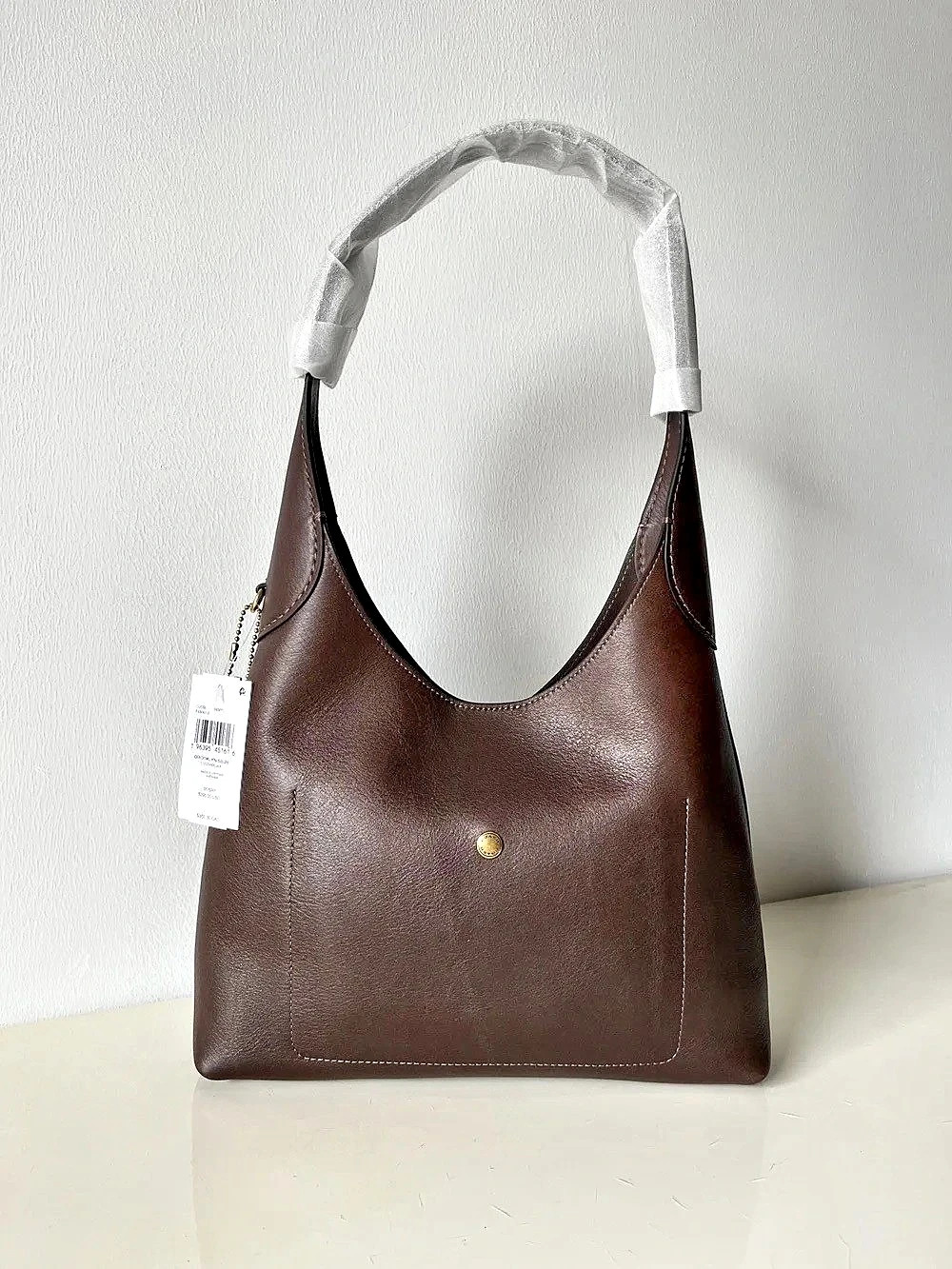 Coach Brooklyn Shoulder Bag 28 Brown